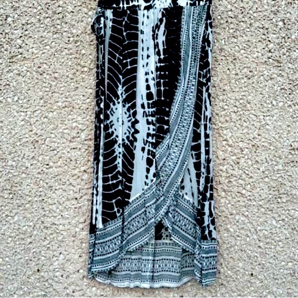 Tie Dye Boho Style Asymmetrical Maxi Skirt NWOT - Picture 1 of 8